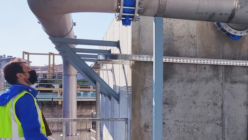 Nuovo impianto per il sistema di depurazione delle acque reflue per la cartiera del gruppo Fedrigoni