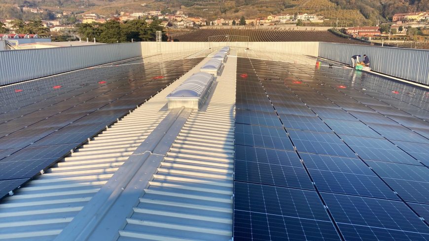 L’energia sostenibile alimenta gli impianti della Cooperativa Metalmeccanici di Ronca